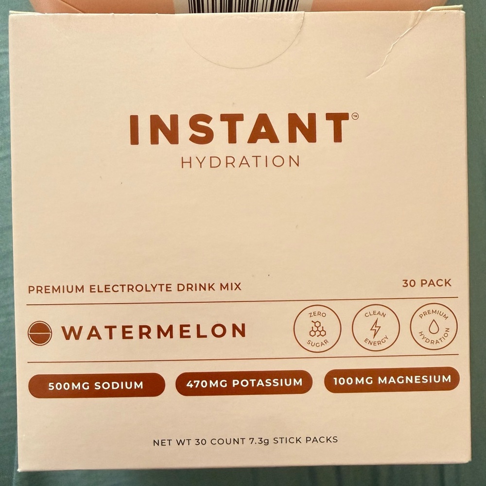 Hydration Watermelon Electrolyte Drink Mix - 50 Pack